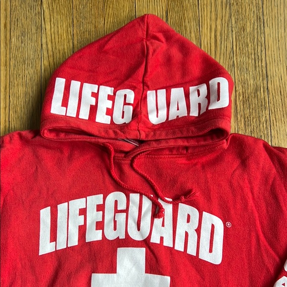 Lifeguard Hoodie Sweatshirt Virginia Beach Life Guard - Picture 6 of 11